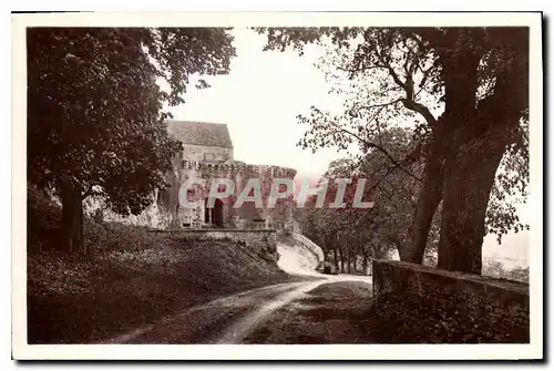 Cartes postales Vezelay Promenade des Fosses et la Porte Neuve