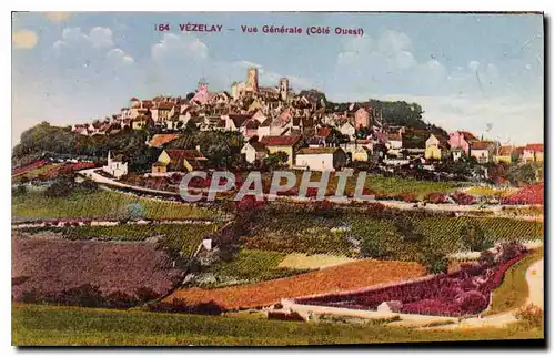 Ansichtskarte AK Vezelay vue generale Cote Ouest