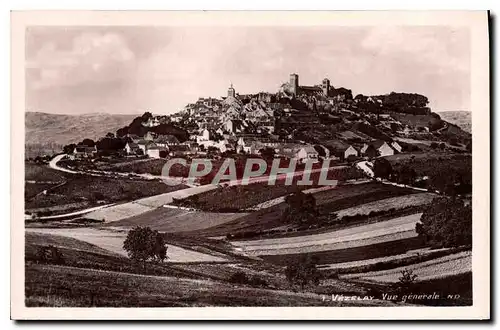 Cartes postales Vezelay vue generale