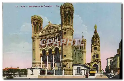 Cartes postales Lyon Notre Dame de Fourviere