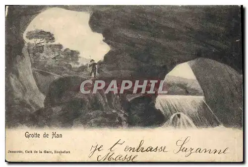 Cartes postales Grotte de Han