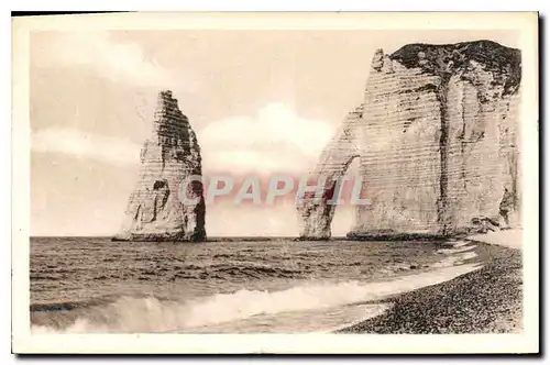 Ansichtskarte AK Etretat la Grande Aiguille et Porte d'Aval