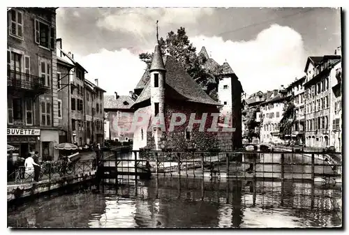 Ansichtskarte AK Annecy le Palais de l'Isle et le Canal du Thiou