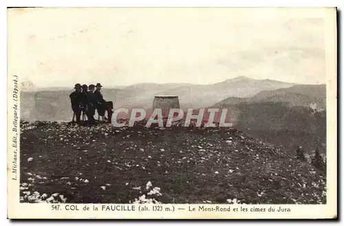 Cartes postales Col de la Faucille le Mont Rond et les Cimes du Jura
