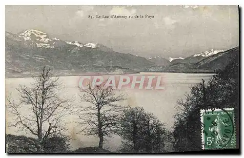 Ansichtskarte AK Le Lac d'Annecy vu de la Puya