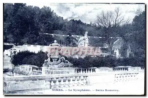 Cartes postales Nimes le Nympheum Bains Romains