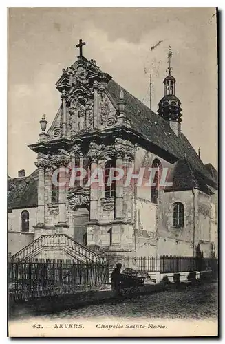 Ansichtskarte AK Nevers Chapelle Sainte Marie