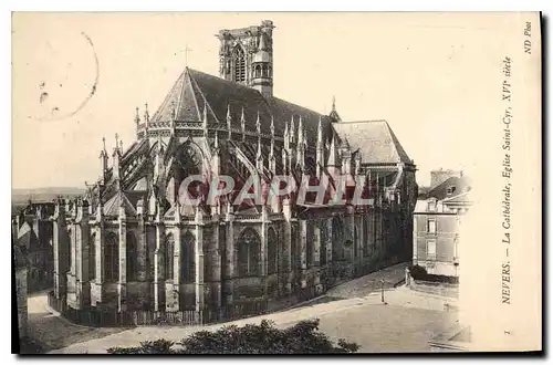 Ansichtskarte AK Nevers la Cathedrale Eglise Saint Cyr XVi siecle