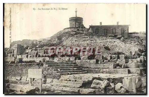 Cartes postales Le Sommet du Puy de Dome