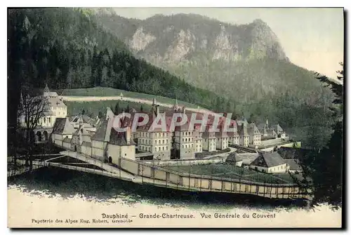 Ansichtskarte AK Dauphine Grande Chartreuse vue generale du Couvent