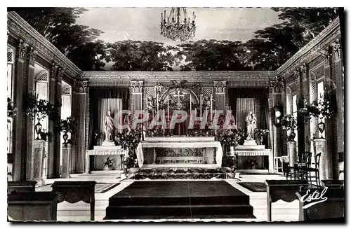 Cartes postales Hanneucour S et O le Maitre Autel Chapelle du chateau