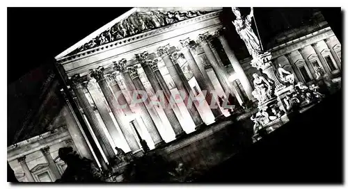 Cartes postales Wien bei Nacht Parlement