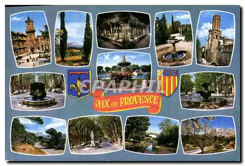 Ansichtskarte AK La Cite du roi Rene Aix en Provence Bouches du Rhone Souvenir