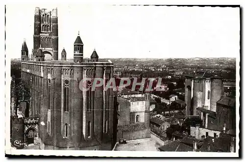 Cartes postales Albi Beau panorama de la Cathedrale Ste Cetile