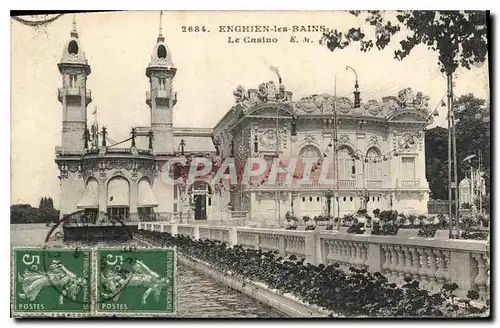 Cartes postales Enghien les Bains Le Casino