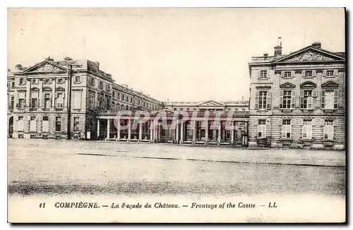 Cartes postales Compiegne La Facade du Chateau