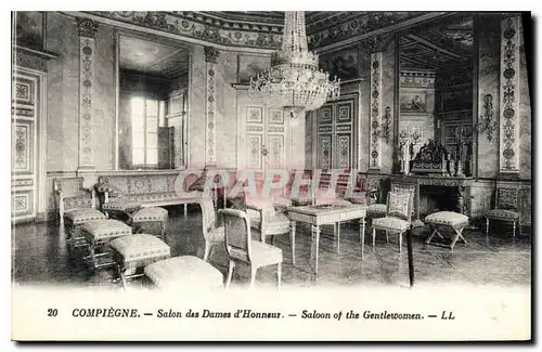 Cartes postales Compiegne Salon des Dames d'Honneur