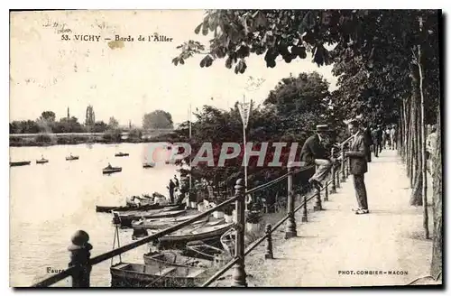 Cartes postales Vichy Bords de l'Allier