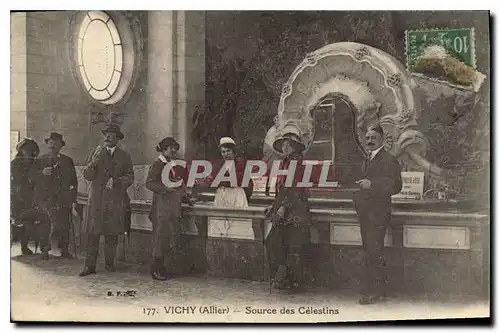 Cartes postales Vichy Allier Source des Celestins
