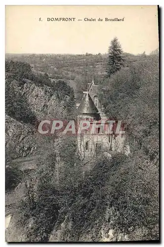 Cartes postales Domfront Chalet du Brouillard