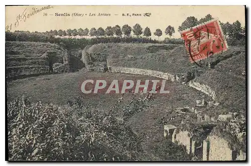 Cartes postales Senlis Oise Les Arenes