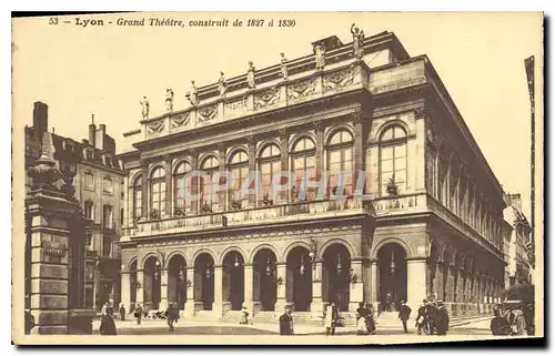 Cartes postales Lyon Grand Theatre