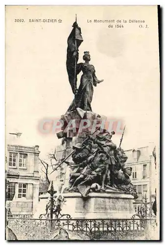 Cartes postales Saint Dizier Le Monument de la Defense