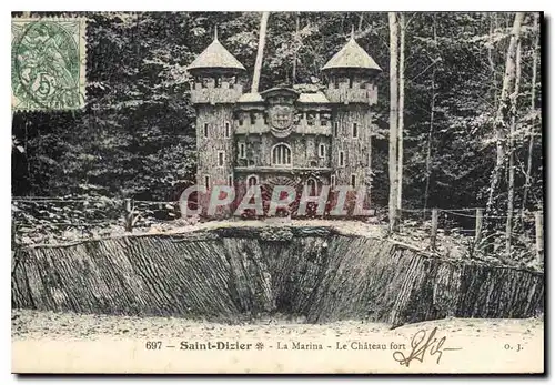 Cartes postales Saint Dizier La Marina Le Chateau fort