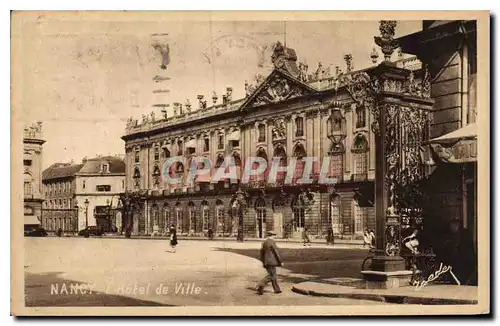 Cartes postales Nancy l'Hotel de Ville