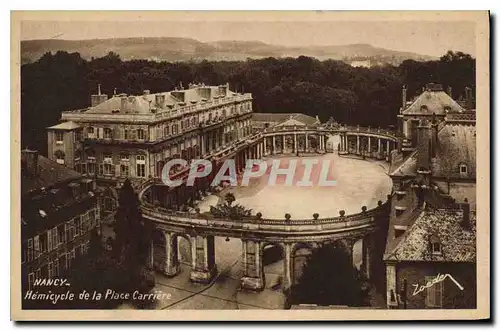 Cartes postales Nancy Hemicycle de la Place Carriere