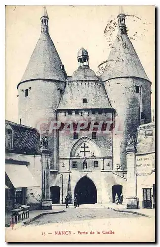 Cartes postales Nancy Porte de la Craffe