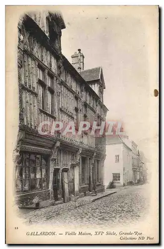 Cartes postales Gallardon Vieille Maison