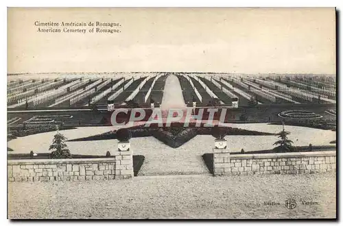 Cartes postales Cametiere Americain de Romagne
