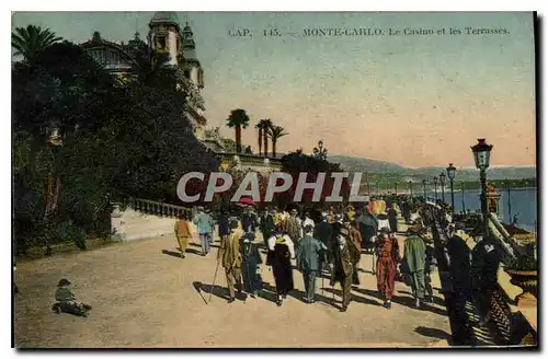 Cartes postales Monte Carlo Le Casino et les Terrasses