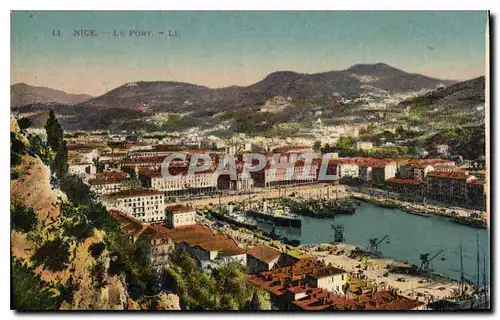 Cartes postales Nice Le Port