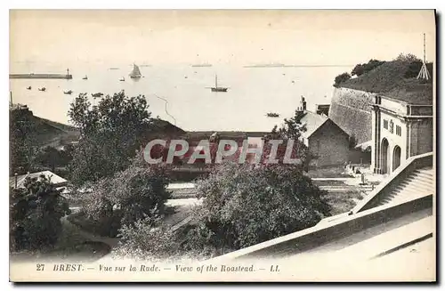 Cartes postales Brest Vue sur la Rade
