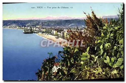 Cartes postales Nice Vue prise du Chateau