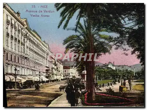 Cartes postales Nice Avenue de Verdun