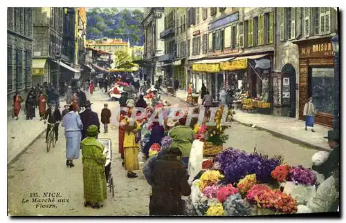 Cartes postales Nice Le Marche aux Fleurs