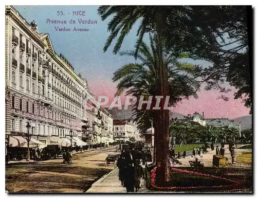 Cartes postales Nice Avenue de Verdun