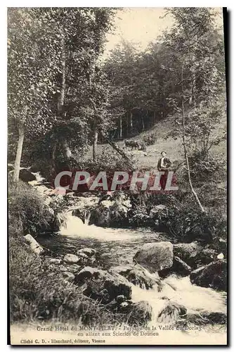 Ansichtskarte AK Grand Hotel du Mont Filat Paysage de la Vallee du Dorlay en allanx aux Scieries de Doizieu