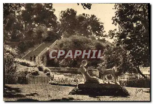 Ansichtskarte AK La Douce France Nimes Gard Jardin de la Fontaine