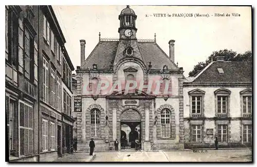 Cartes postales Vitry le Francois Marne Hotel de Ville