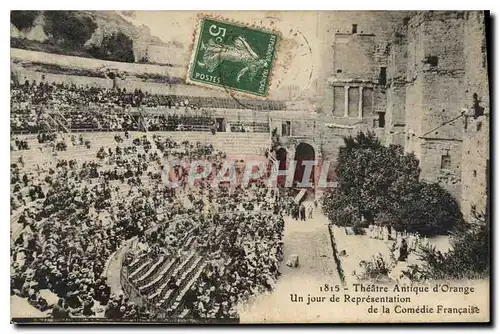 Cartes postales Theatre Antique d'Orange Un jour de Representation de la Comedie Francaise