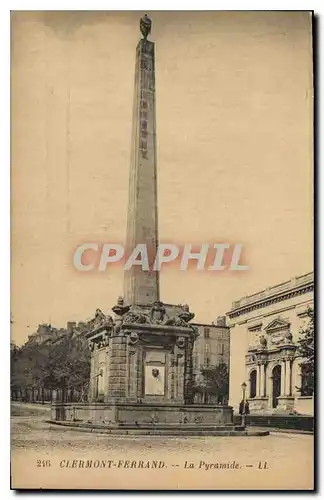 Cartes postales Clermont Ferrand La Pyramide