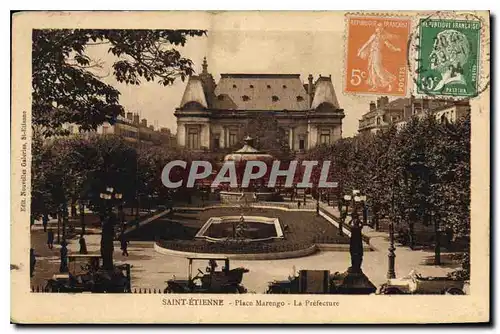 Cartes postales Saint Etienne Place Marengo La Prefecture