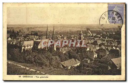 Cartes postales Obernai Vue generale