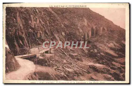 Ansichtskarte AK La Bretagne Pittoresque Val Andre Promenade de la Lingouare Les Petits Ponts