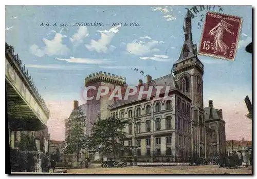 Cartes postales Angouleme Hotel de Ville