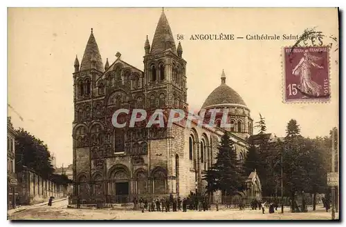 Cartes postales Angouleme Cathedrale Saint Pierre